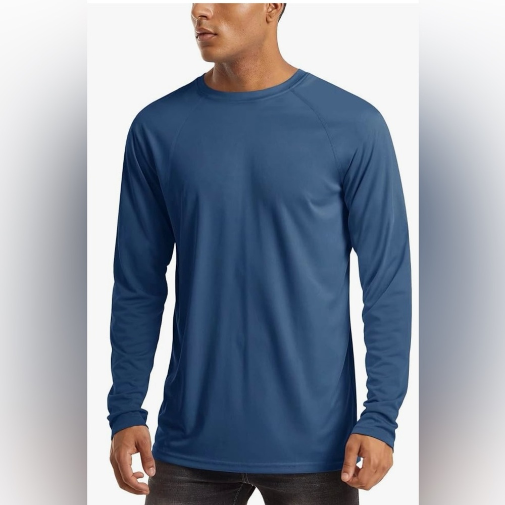 New Men's Mabove sun protection Long Sleeve Shirt. Quick Dry
